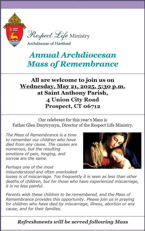 Mass of Remembrance